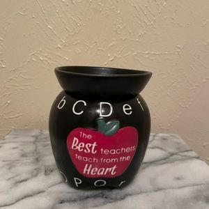 Scentsy Wax Warmer Teacher ABCs Best Teachers Teach From The Heart Mid-Size